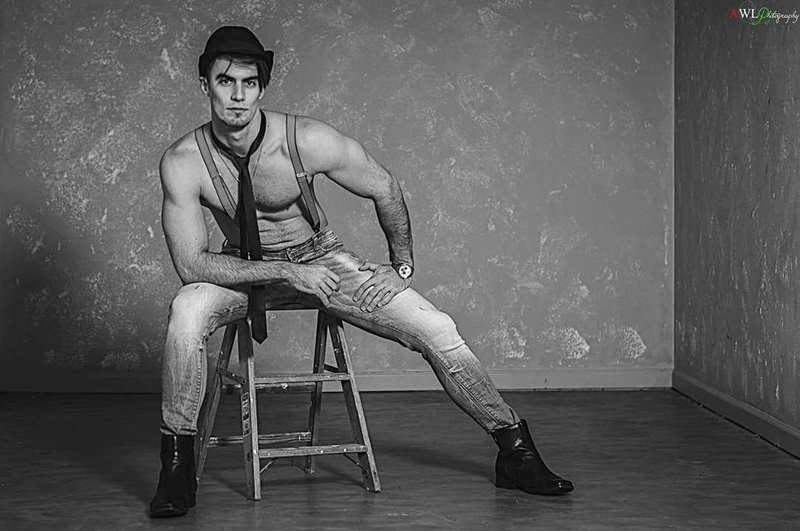 Male model photo shoot of Alex Atogamis