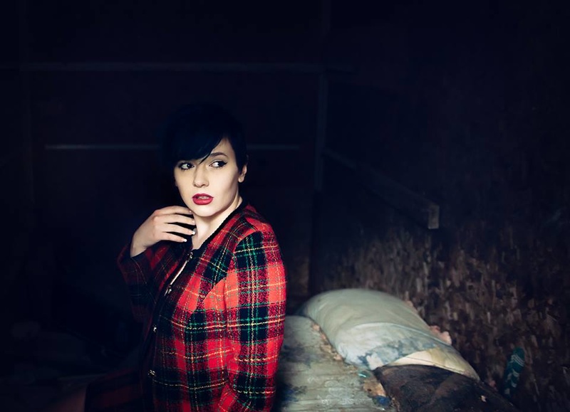 Female model photo shoot of AlyGoo in Sudbury Ontario, makeup by Aly Goo