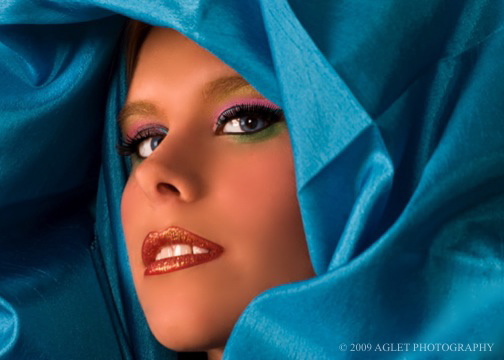Female model photo shoot of Monica Caplan Makeup