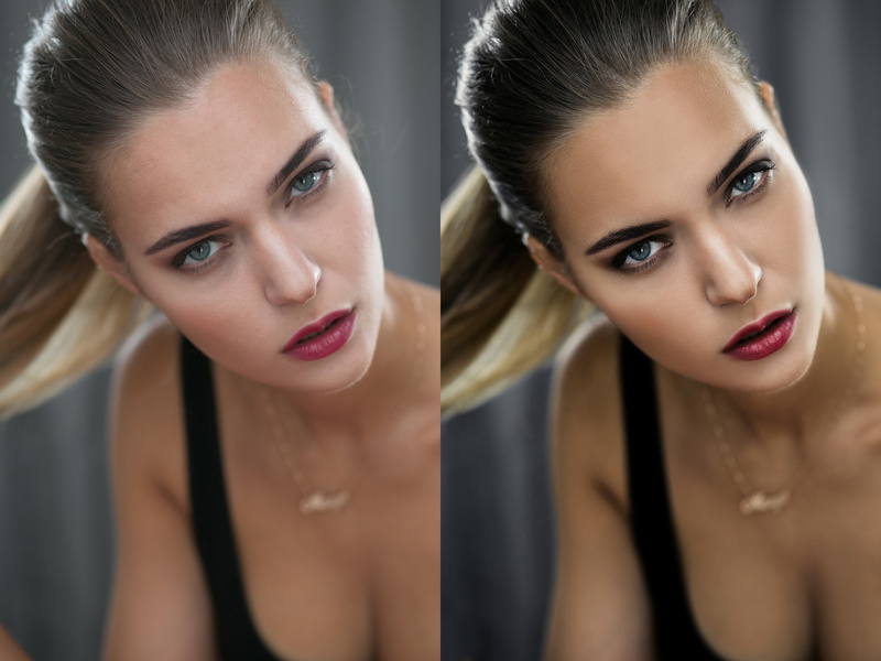 Female model photo shoot of Iryna Retoucher