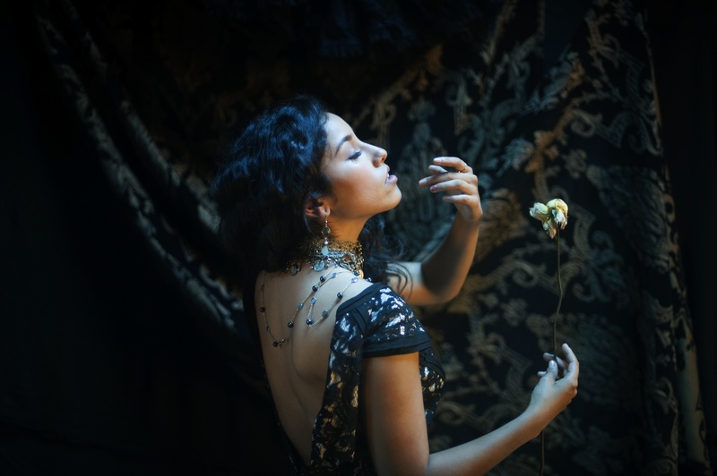 Female model photo shoot of clariceordaz by Edward Isais