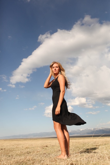 Female model photo shoot of Kizzy Brooke in Wisdom, Montana