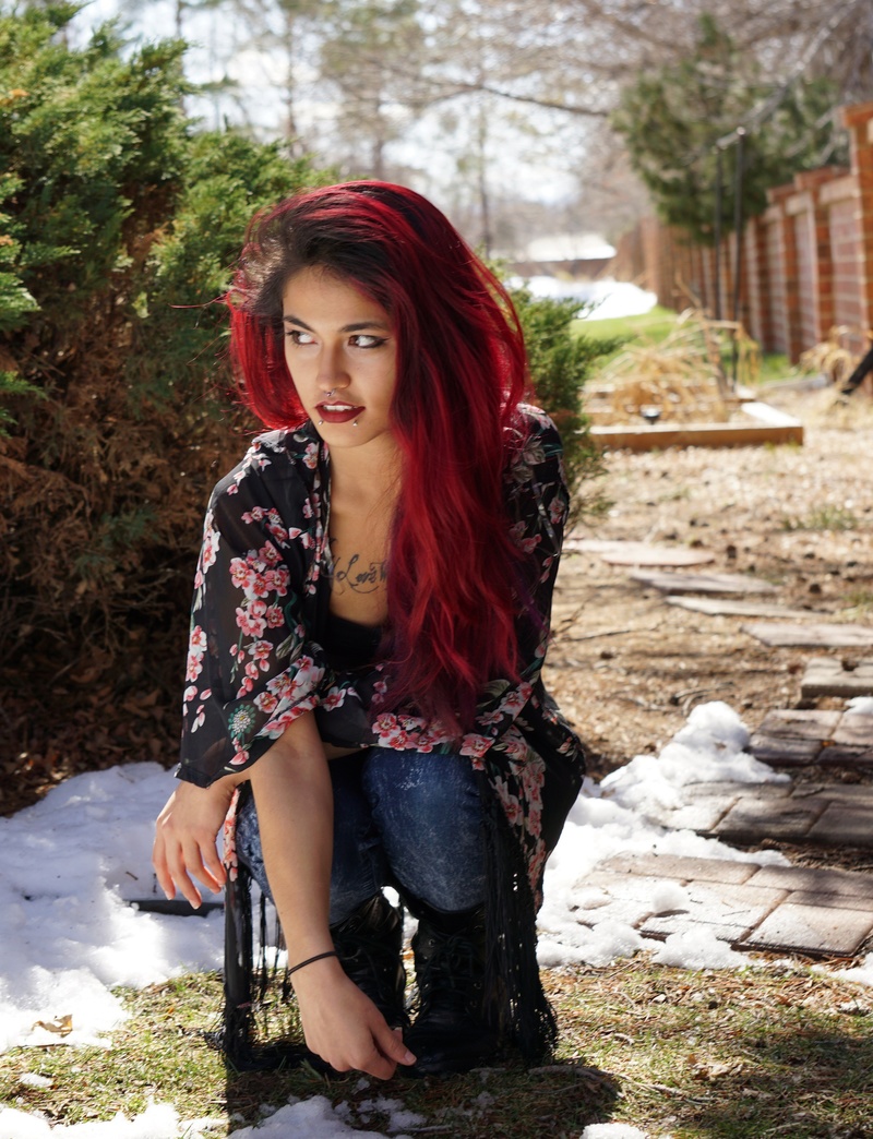 Female model photo shoot of Raven_Fox in Loveland, CO