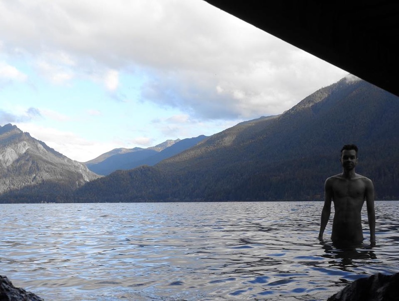 Male model photo shoot of Manuel Massinga in Crescent Lake, Washington