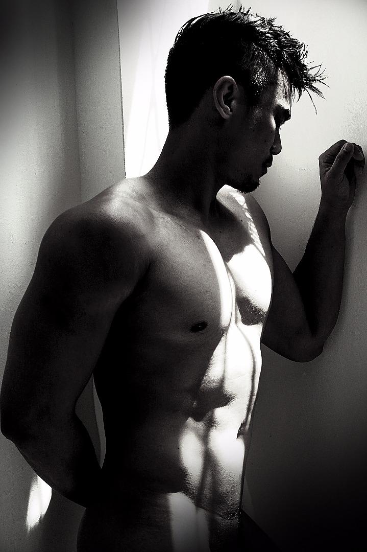 Male model photo shoot of Ash Marquez