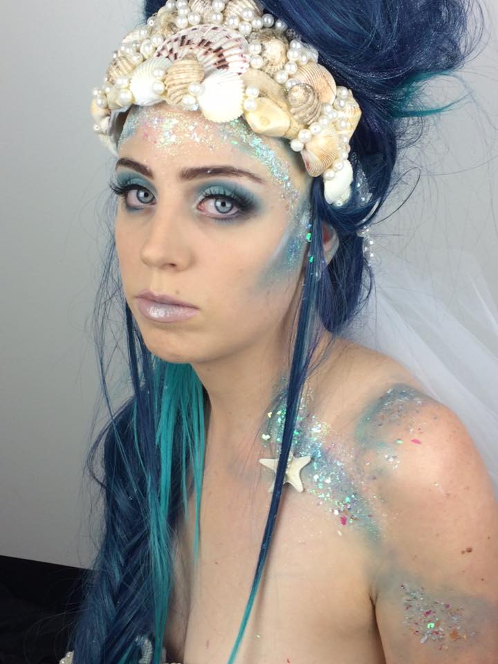 Female model photo shoot of Candi-Emma in Lismore, makeup by Shanias Annie