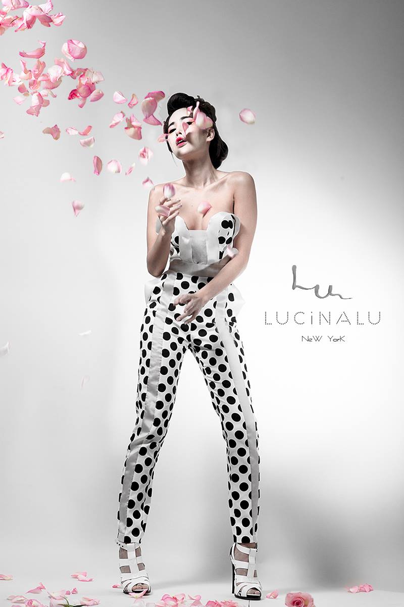 Female model photo shoot of  DAISY BALLINAS by Guy Marino, clothing designed by LucinaLu