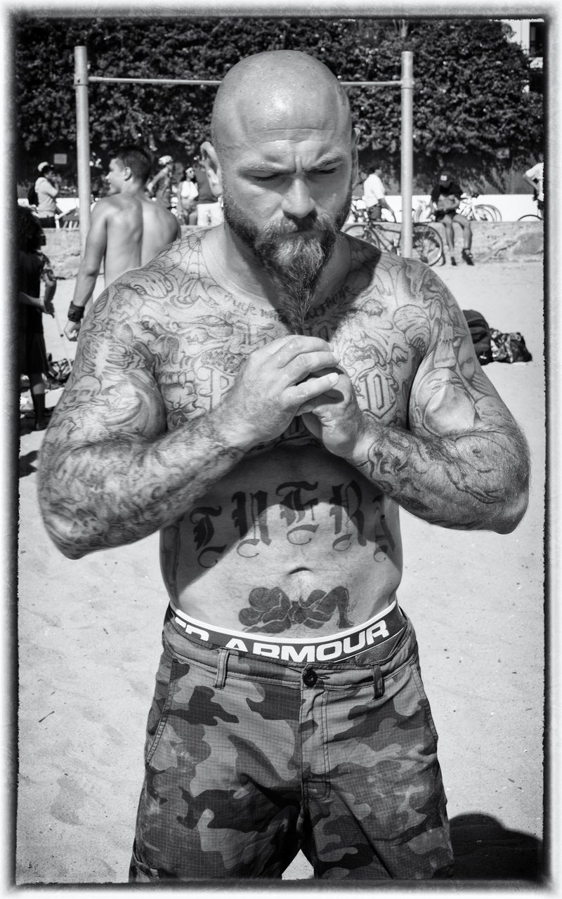 Male model photo shoot of Patric Carver in Santa Monica, CA.