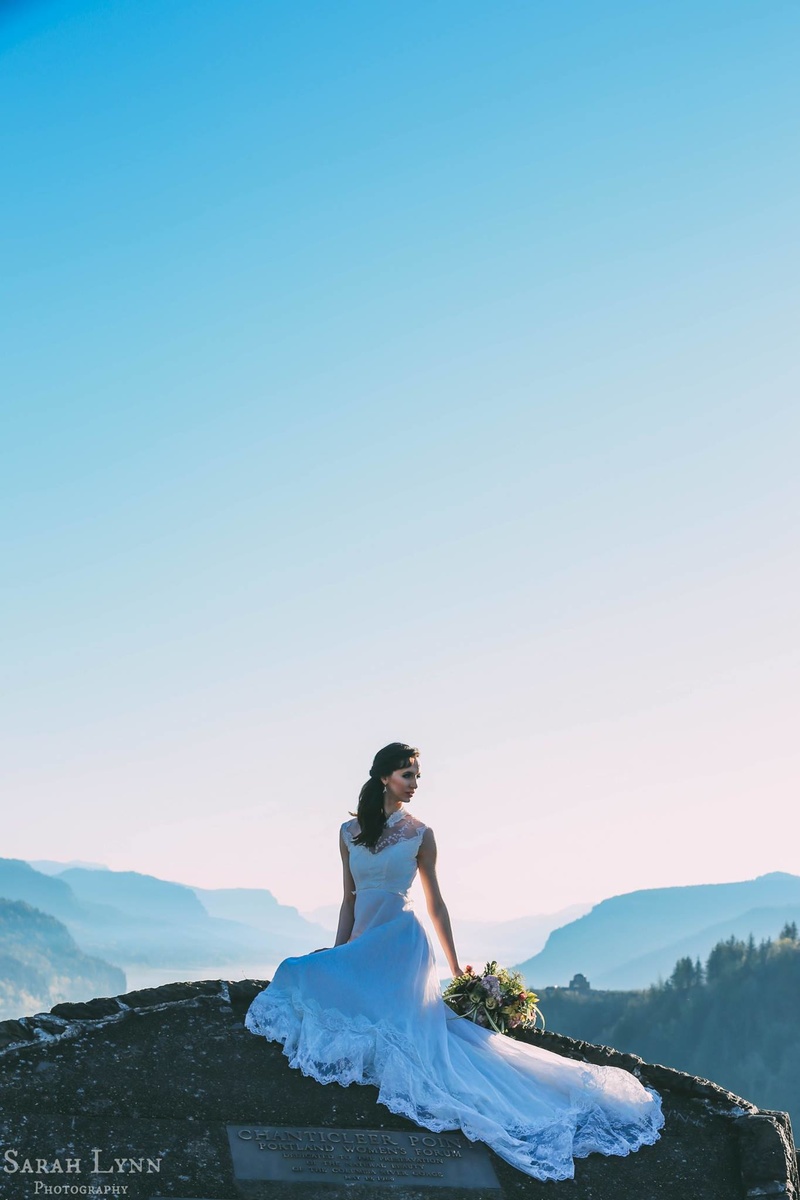 Female model photo shoot of SageBell in Columbia River Gorge
