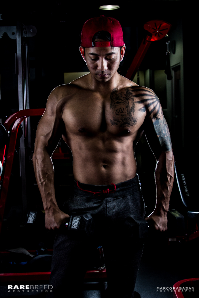 Male model photo shoot of Marco Rabadan in evo gym San antonio