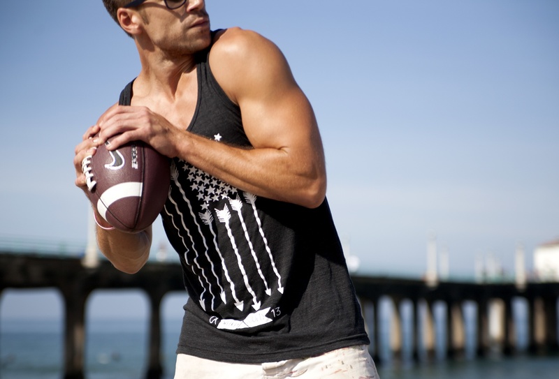 Male model photo shoot of Dan Paustian in Manhattan Beach