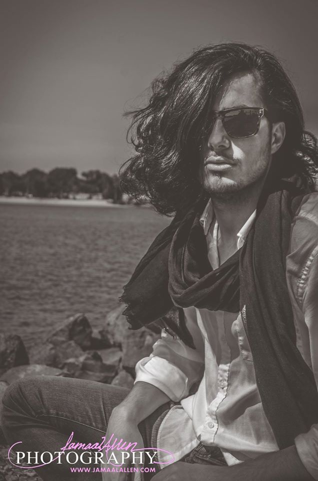 Male model photo shoot of Jamaal Allen in Mission Beach, San Diego, CA
