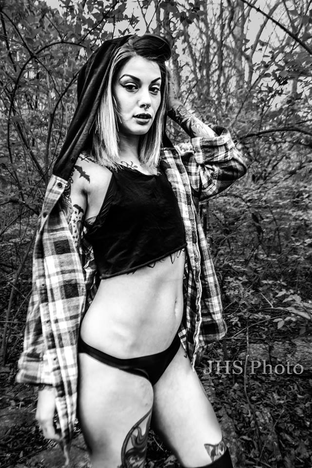 Female model photo shoot of zombieprincess in Nashville TN