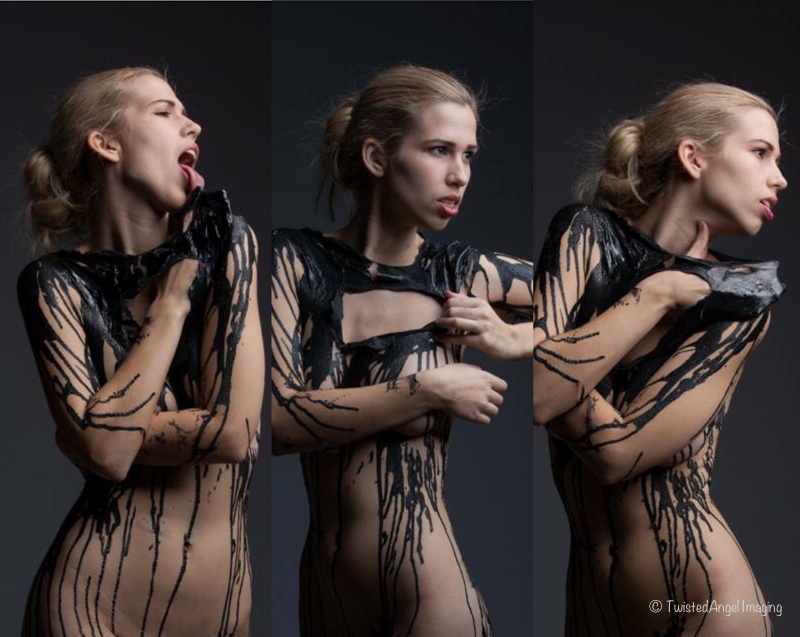 Female model photo shoot of TwistedAngel Imaging and Starla Lost in Toronto