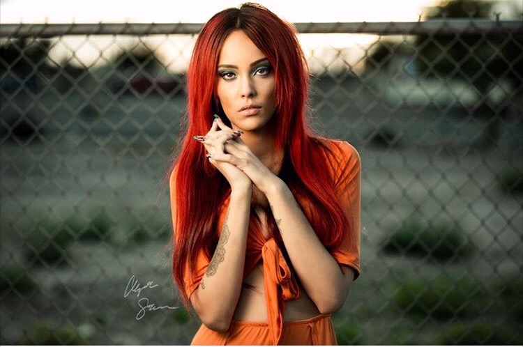 Female model photo shoot of Gia azmodel