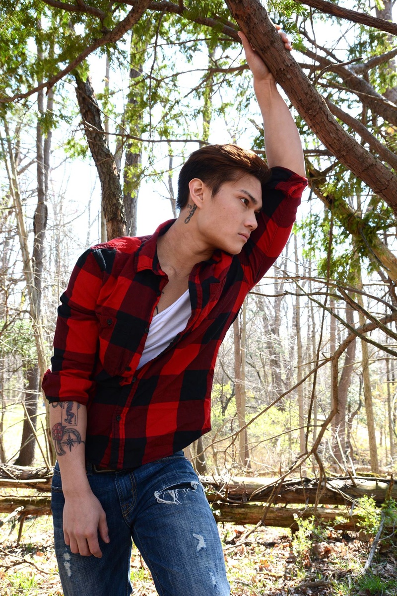 Male model photo shoot of Tony Van Inked in Eagle Creek Park