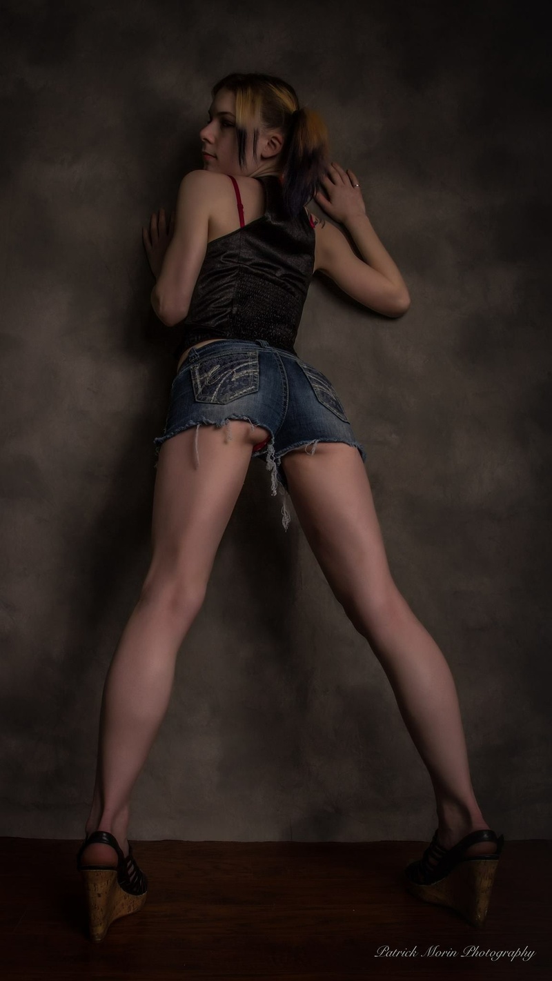 Female model photo shoot of Ash Sanow by Patrick Morin