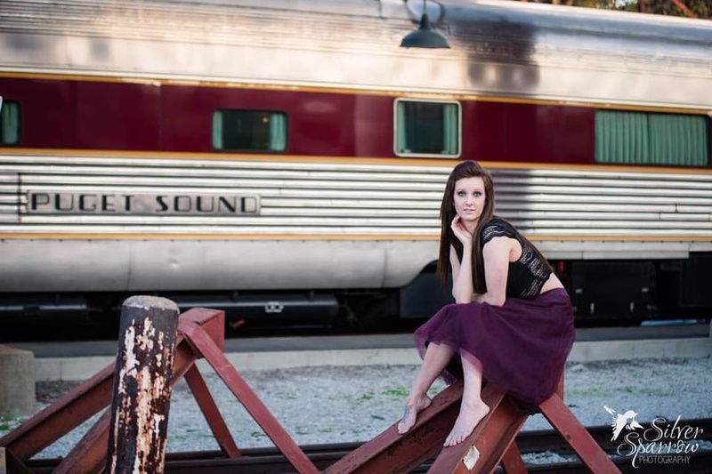 Female model photo shoot of beccaanne94 in Union Station