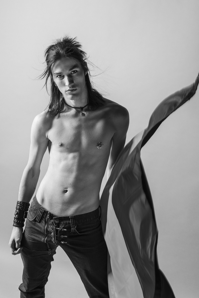 Male model photo shoot of Dark_Wolf_Model
