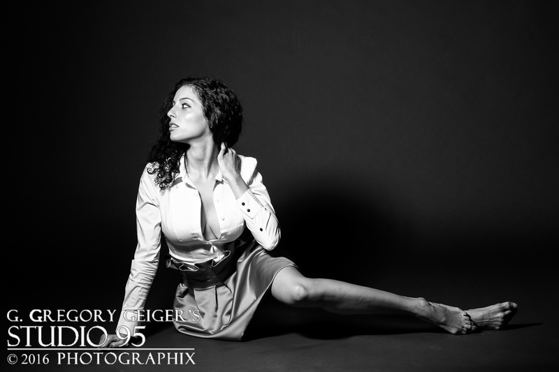 Female model photo shoot of Semaa in Studio 95 - Milford CT