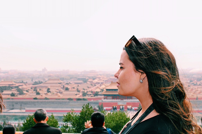 Female model photo shoot of Elizatal in Beijing,China