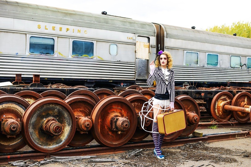 Female model photo shoot of 6footgiant in Kingston Railway Canberra