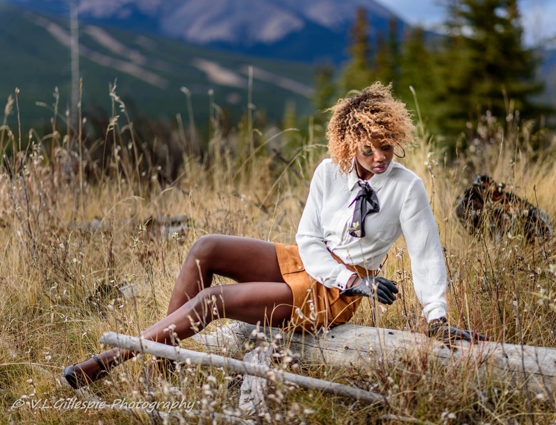 Female model photo shoot of Amira Makeer in Calgary