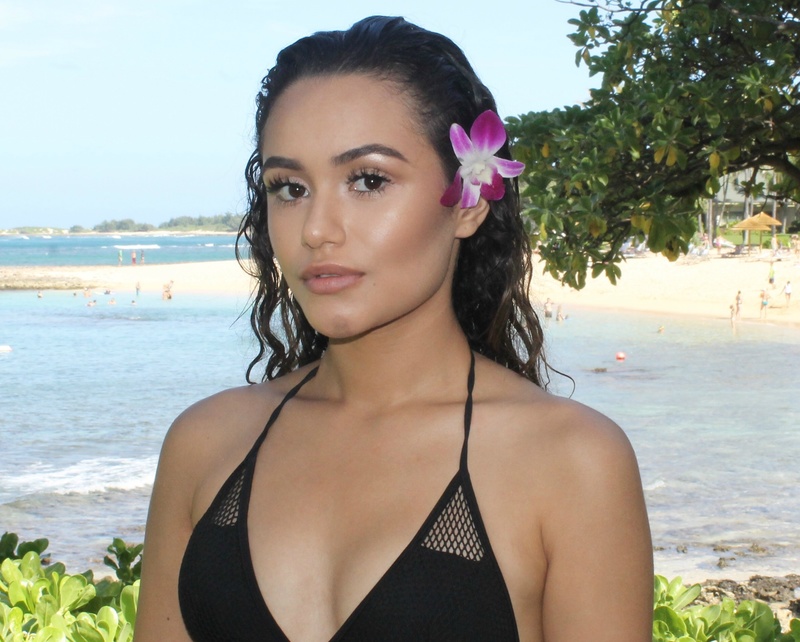 Female model photo shoot of Amethyst222 in Hawaii