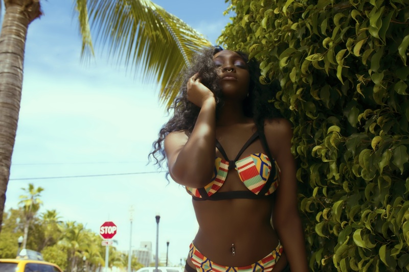 Female model photo shoot of Valencia G in South Beach/Miami Beach, Fl