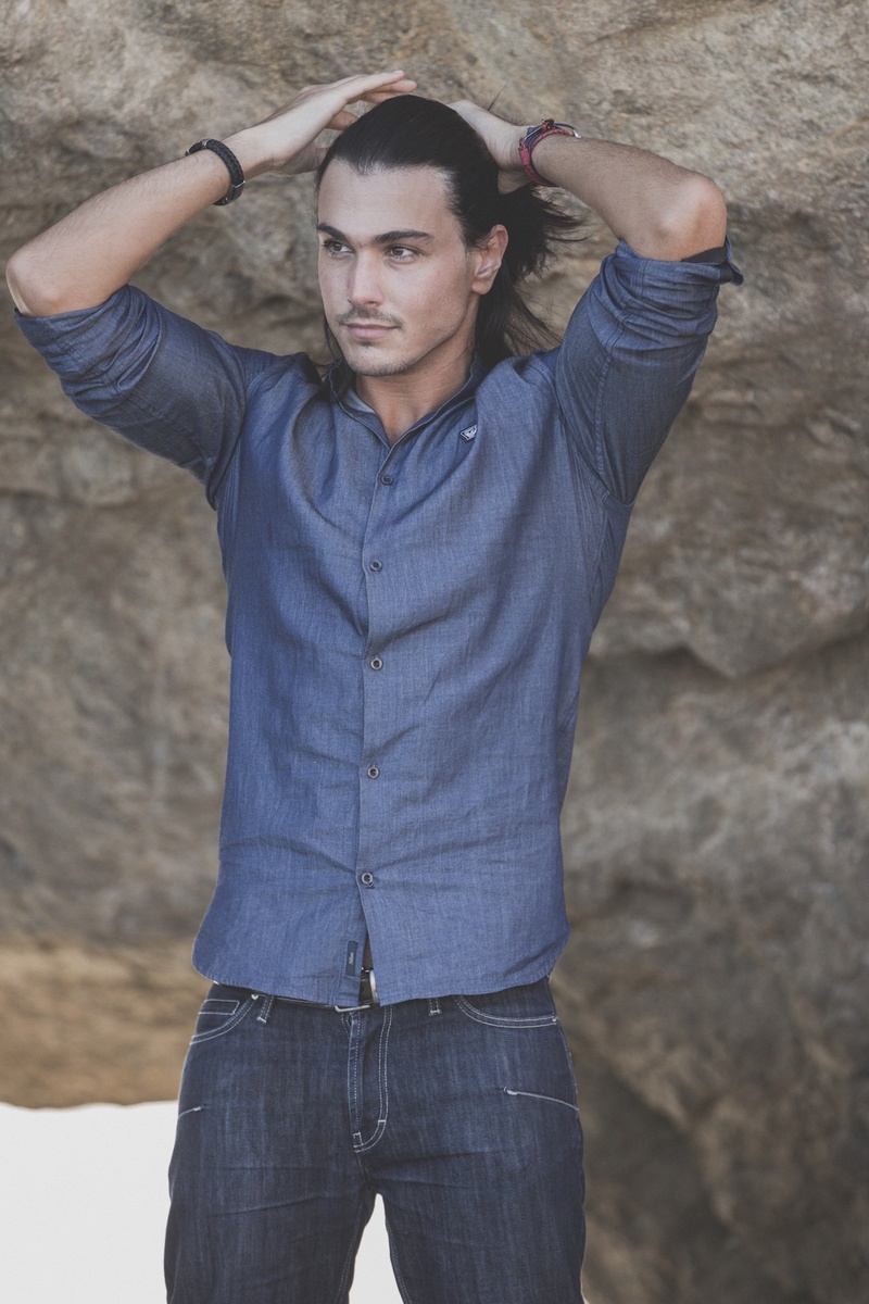Male model photo shoot of Rocky S by BeautyHeadshots