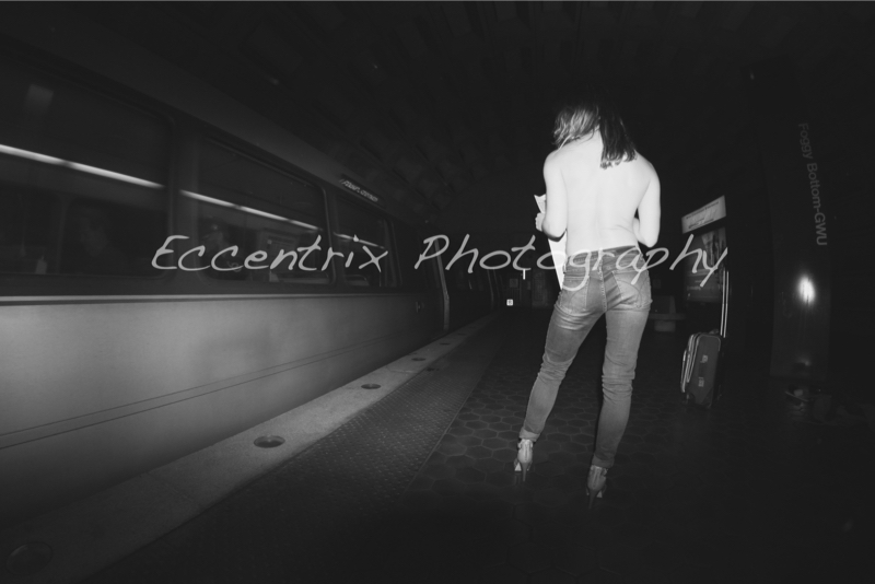 Male and Female model photo shoot of Eccentrix Photography and Vex Voir in Washington D.C