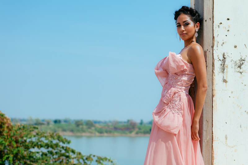 Female model photo shoot of Miel Don in Phnom Penh, Cambodia