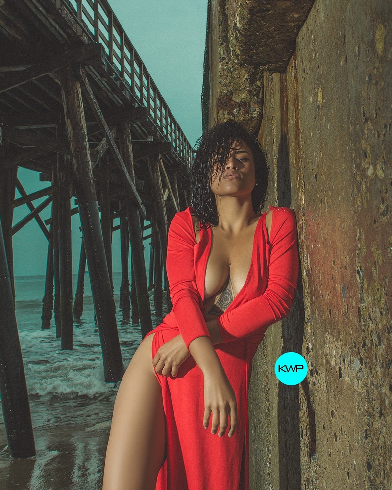 Male model photo shoot of Chey Jasmine in Seal Beach, CA