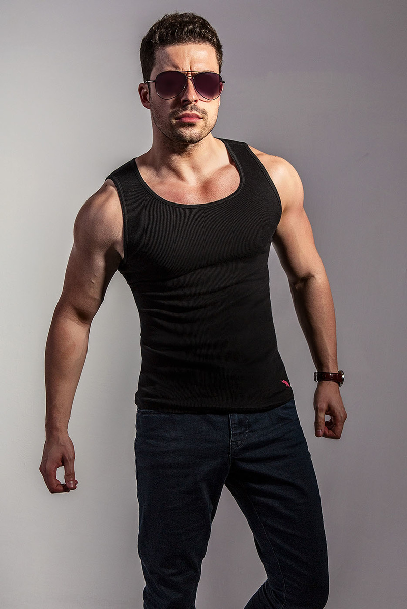 Male model photo shoot of bogdanmarcu