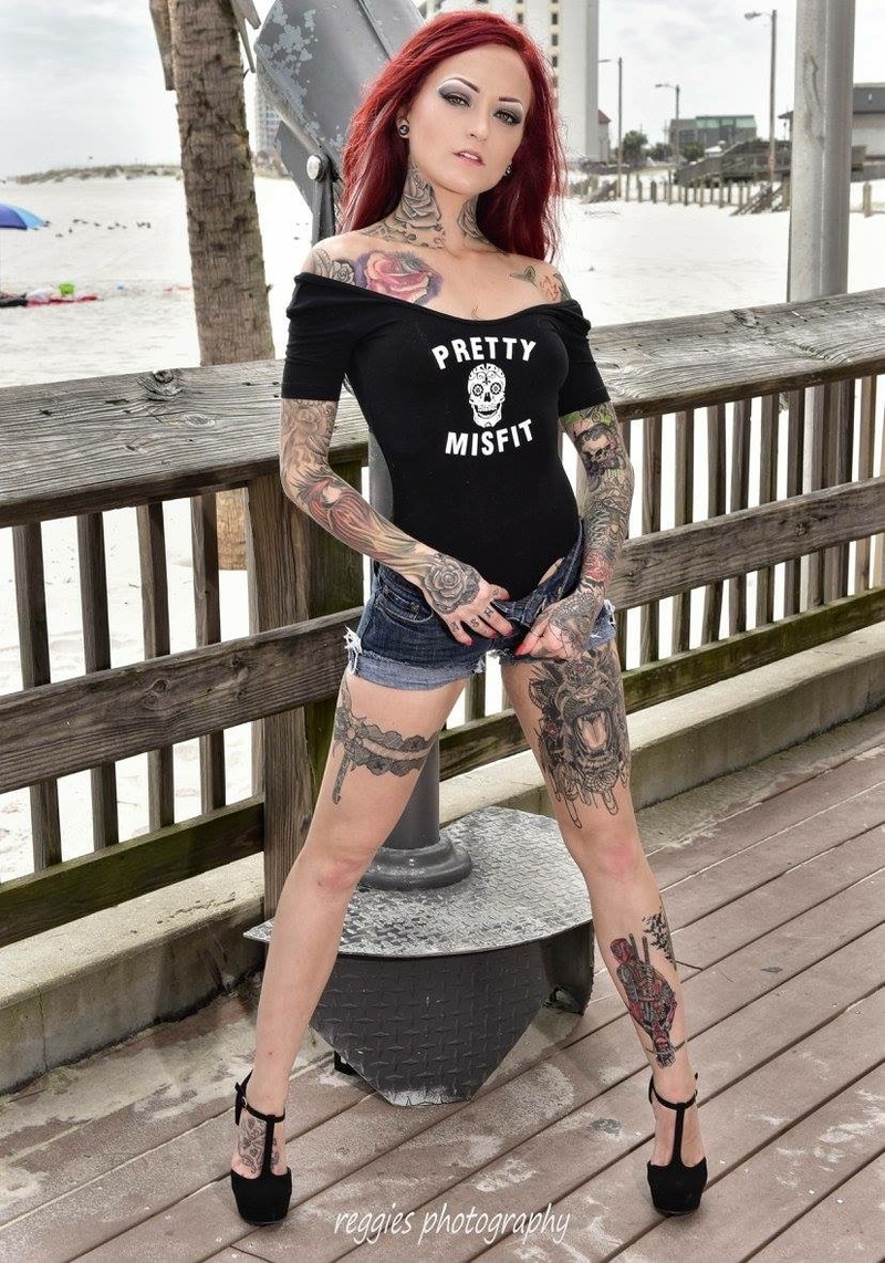 Female model photo shoot of ___VOODOO___ in Gulf Shores, AL