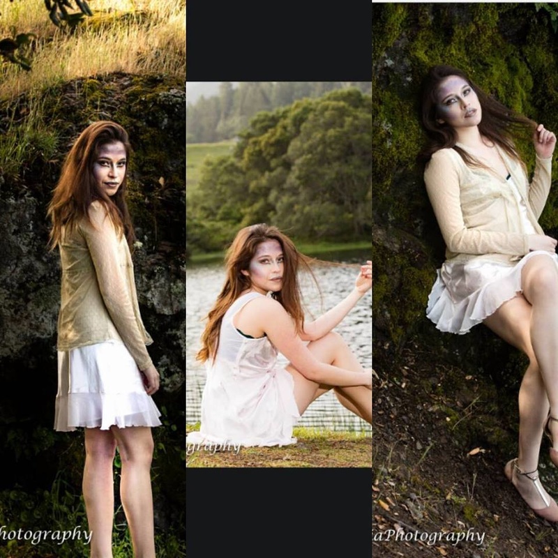 Female model photo shoot of Deni Sane  in Lake
