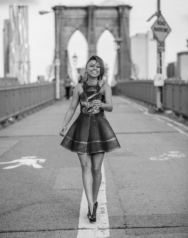 Male model photo shoot of Ron Specs in Brooklyn Bridge, NYC