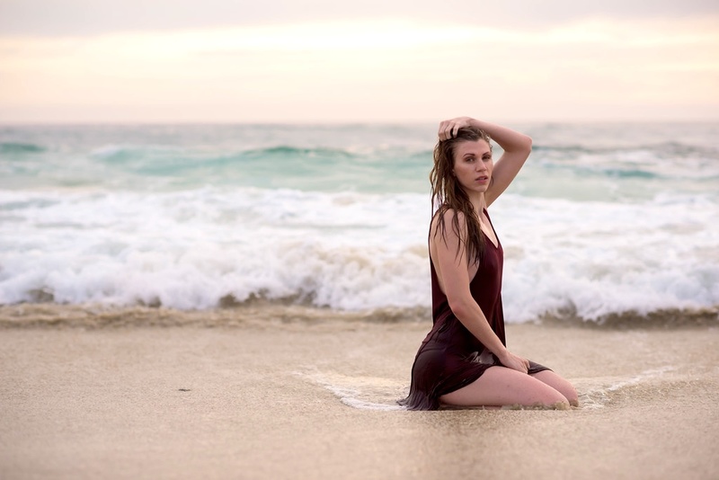 Female model photo shoot of Stephanie Noel Garrison in Laguna Beach, CA