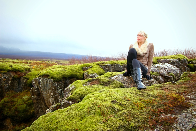 Female model photo shoot of Kat Mordera in Iceland