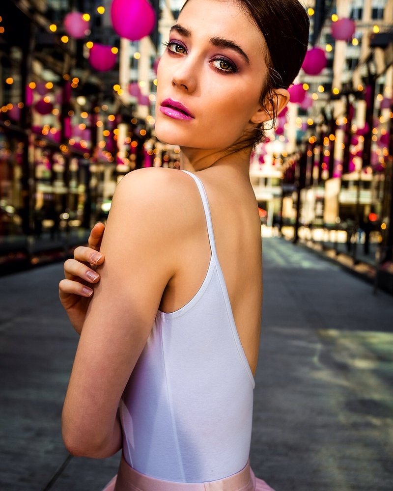 Female model photo shoot of Dana Spence in Chinatown, Washington DC