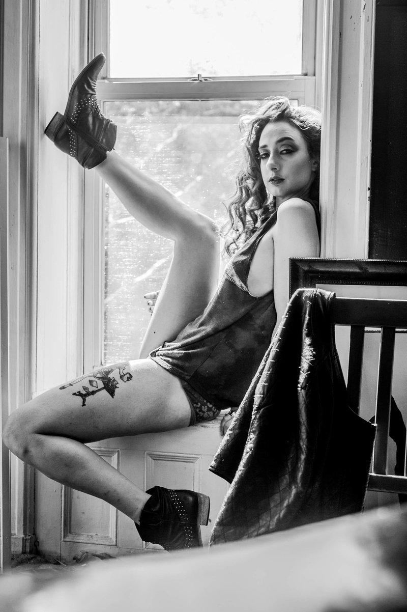Female model photo shoot of Raina_Bow in Brooklyn