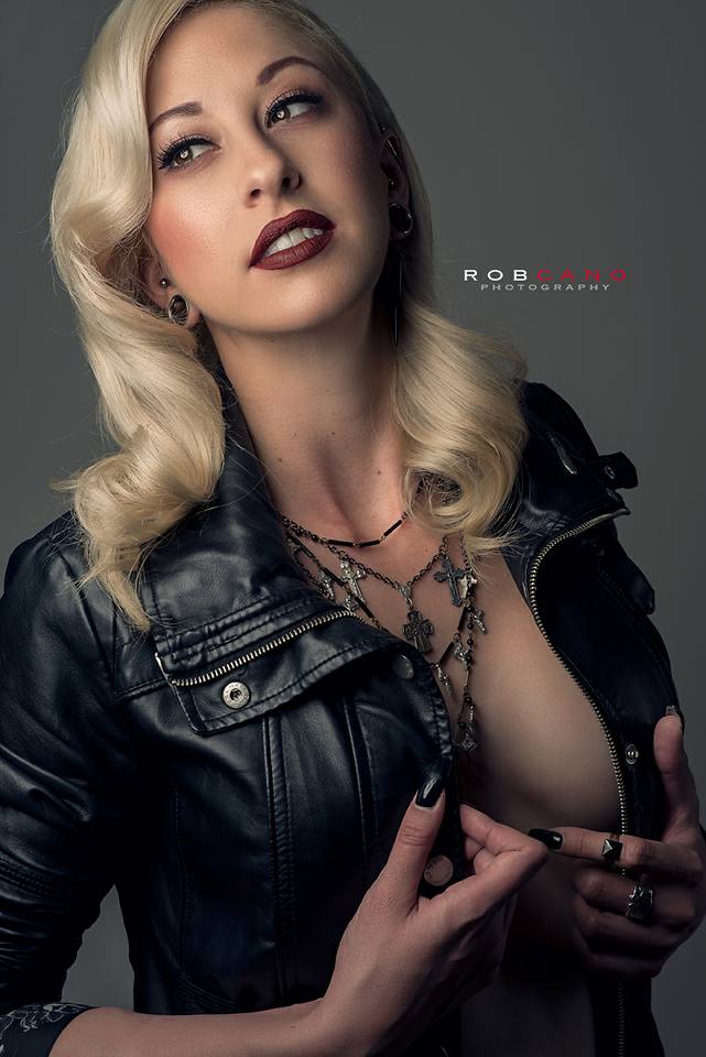 Female model photo shoot of Lucky Zombie