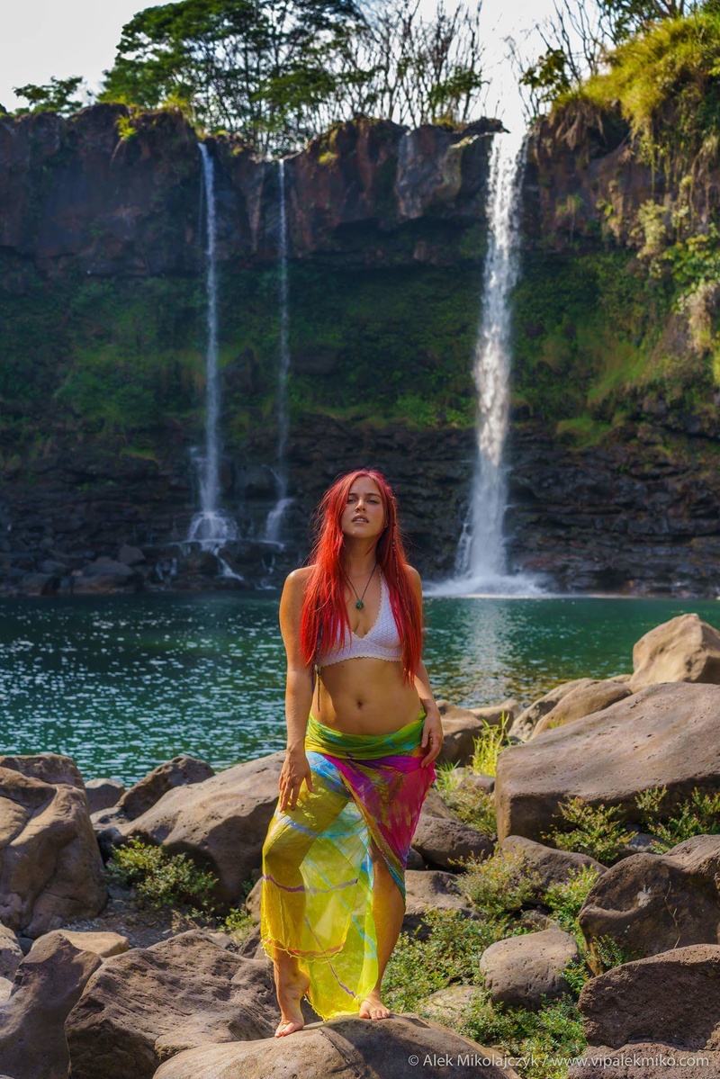 Female model photo shoot of CalleLee in Hawaii