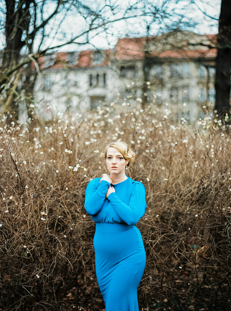 Female model photo shoot of Blue Dove in berlin