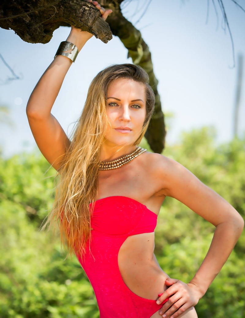 Female model photo shoot of Catherine D Frost in Goa