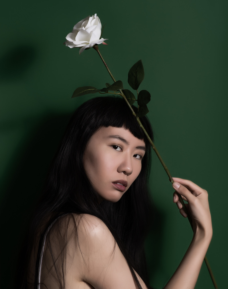 Female model photo shoot of Jiao