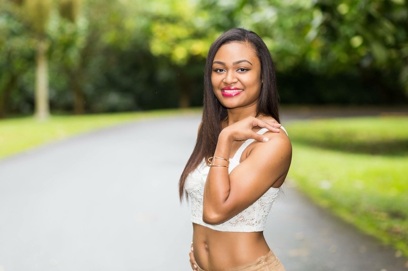 Female model photo shoot of Lana Matagiese in Oahu, Hawaii