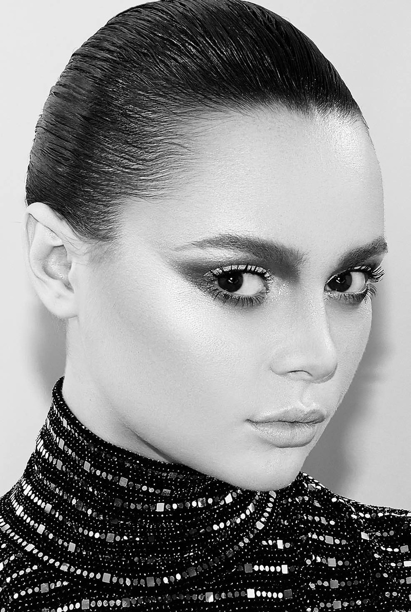 Female model photo shoot of Sofiia Strykova Model  in NEW YORK