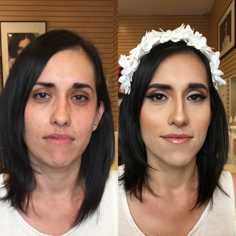 Female model photo shoot of BeautyByKrystal in Ruby Makeup Academy West Covina