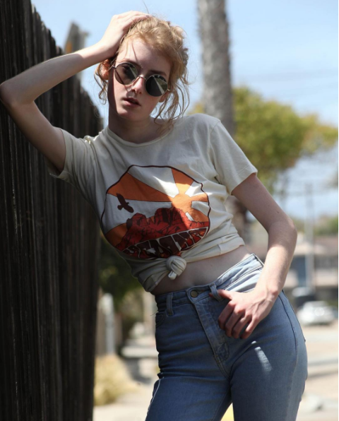 Female model photo shoot of ku5h in San Diego, California